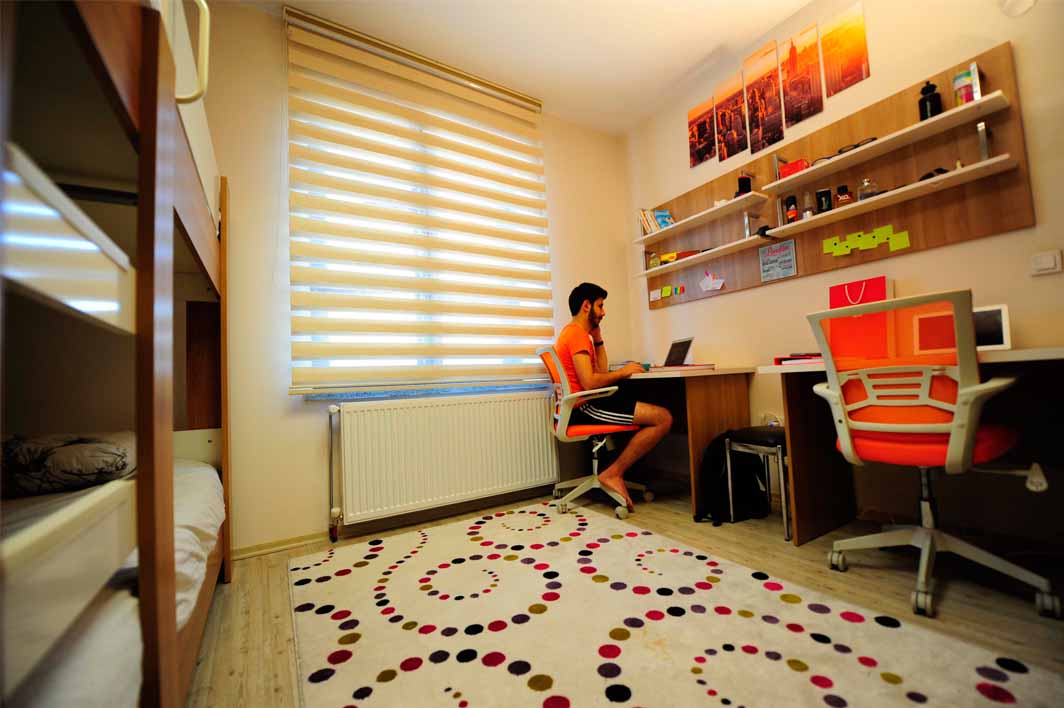 Abdullah Gül University, student dorms, student village, on-campus accommodation